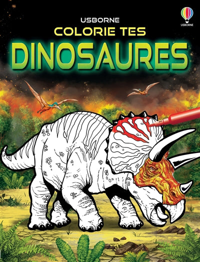 COLORIE TES DINOSAURES