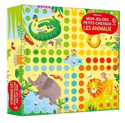 MON JEU DES PETITS CHEVAUX : LES ANIMAUX (COFFRET)