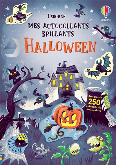 HALLOWEEN : MES AUTOCOLLANTS BRILLANTS