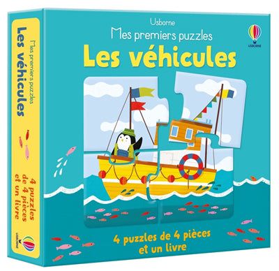 VEHICULES (COFFRET PUZZLES ET LIVRE)