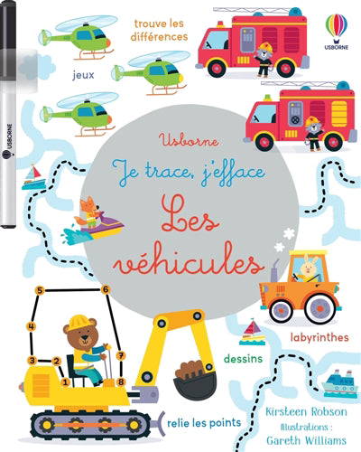 JE TRACE, J'EFFACE - LES VEHICULES