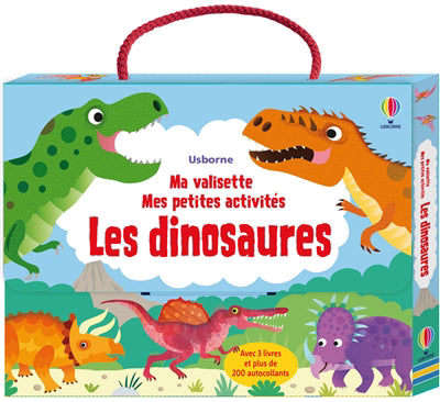 MA VALISETTE MES PETITES ACTIVITES : LES DINOSAURES