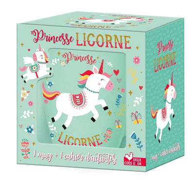 PRINCESSE LICORNE -COFFRET MUG