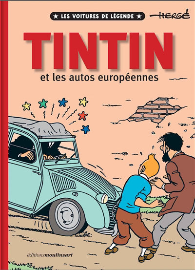 TINTIN - LES AUTOS EUROPÉENNES