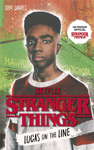 STRANGER THINGS LUCAS ON THE LINE
