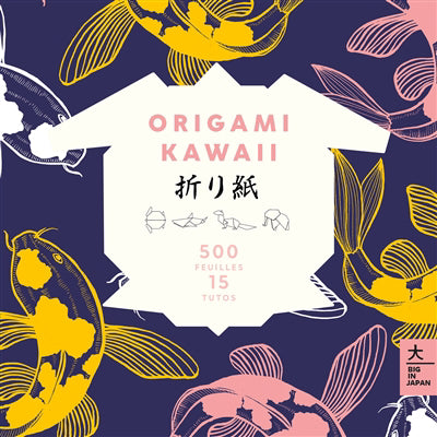 ORIGAMI KAWAII -500 FEUILLES, 15 TUTOS