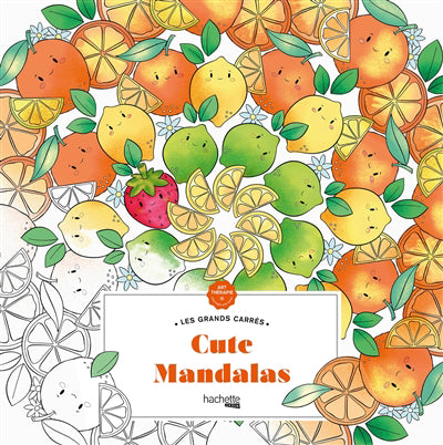 CUTE MANDALAS -LES GRANDS CARRES