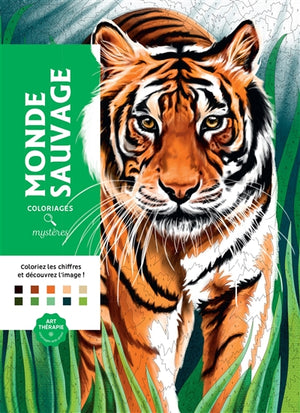 MONDE SAUVAGE - COLORIAGES MYSTERES