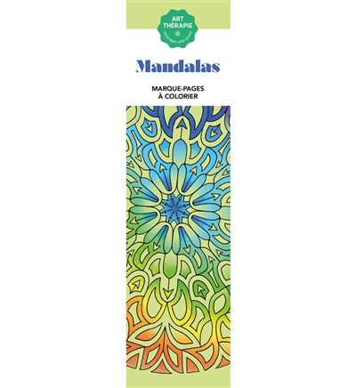 MANDALAS -MARQUE-PAGES A COLORIER