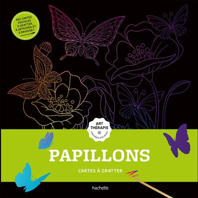 PAPILLONS -CARTES A GRATTER