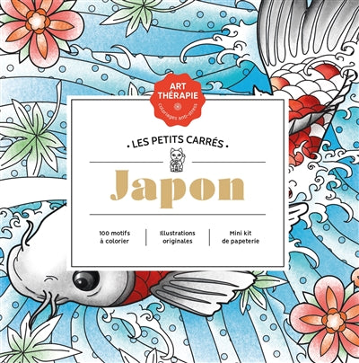 JAPON -LES PETITS CARRES -ART THERAPIE
