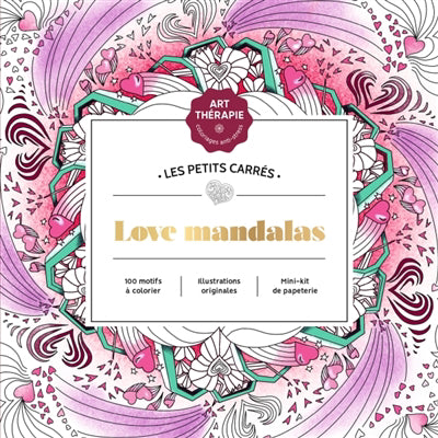 LOVE MANDALAS -LES PETITS CARRES