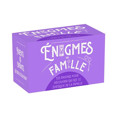 ENIGMES EN FAMILLE -150 ENIGMES.. COFFRET