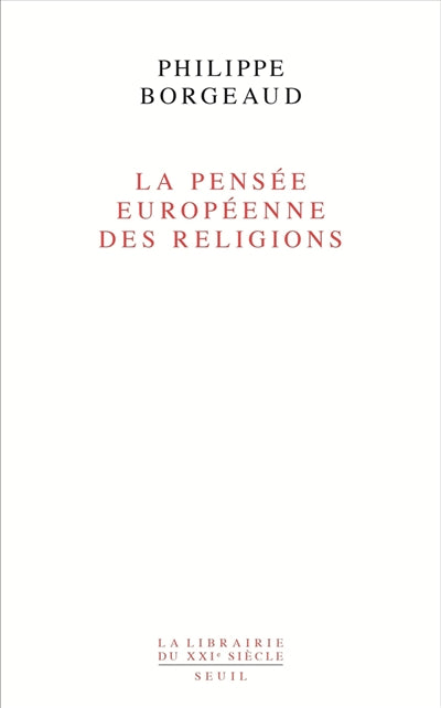 PENSÉE EUROPÉENNE DES RELIGIONS