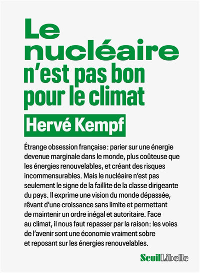 NUCLEAIRE N'EST PAS BON POUR LE CLIMAT