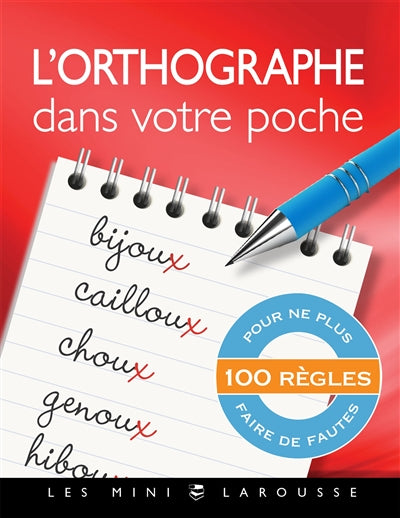 ORTHOGRAPHE DANS VOTRE POCHE