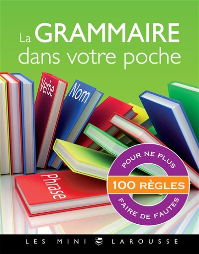 GRAMMAIRE DANS VOTRE POCHE