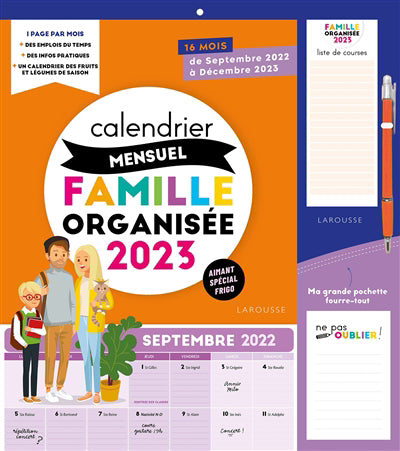 FAMILLE ORGANISEE 2023-CAL.MENSUEL