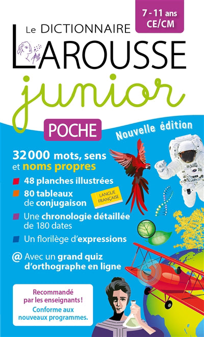 LAROUSSE JUNIOR POCHE 7/11 ANS