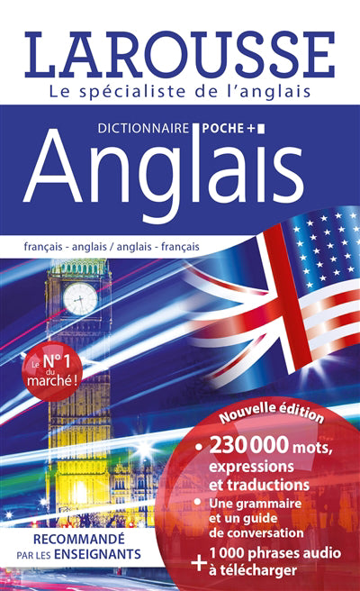 DICT. LAROUSSE POCHE PLUS ANGLAIS