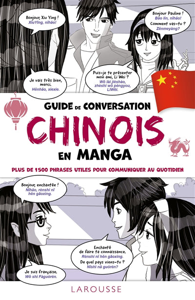 GUIDE DE CONVERSATION CHINOIS EN MANGA