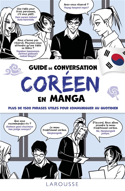 GUIDE DE CONVERSATION COREEN EN MANGA