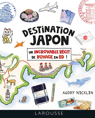 DESTINATION JAPON, UN INCROYABLE..BD!