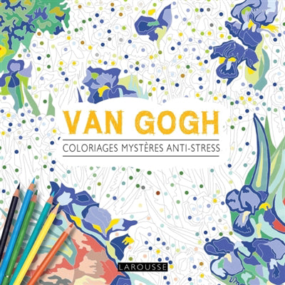VAN GOGH-COLORIAGES MYSTERES ANTI-STRESS