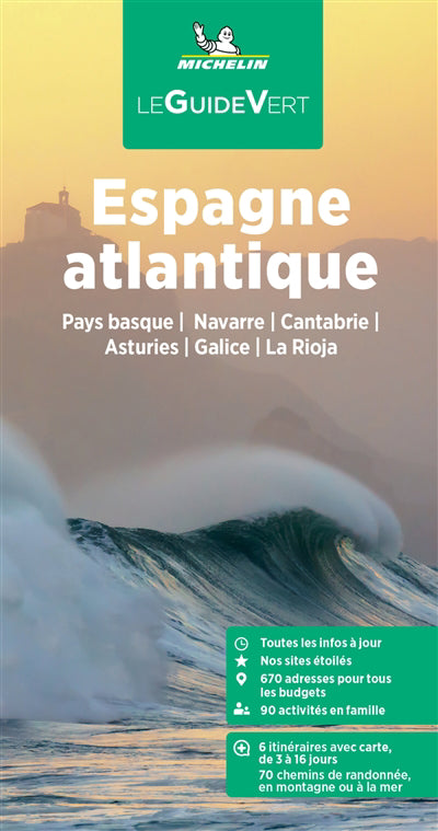 ESPAGNE ATLANTIQUE  GUIDE VERT N.E.