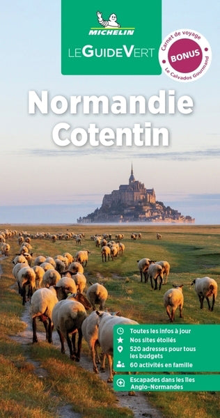 NORMANDIE COTENTIN  GUIDE VERT N.E.