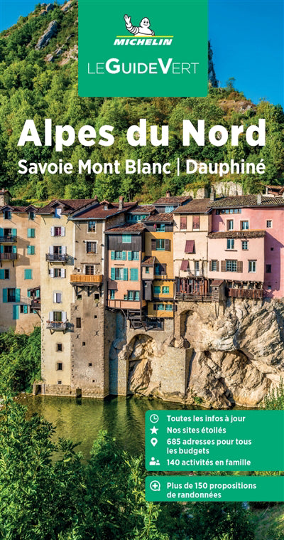 ALPES DU NORD  SAVOIE MONT BLANC  DAUPHINE  GUIDE VERT N.E.