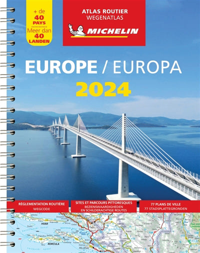 EUROPE  ATLAS ROUTIER 2024