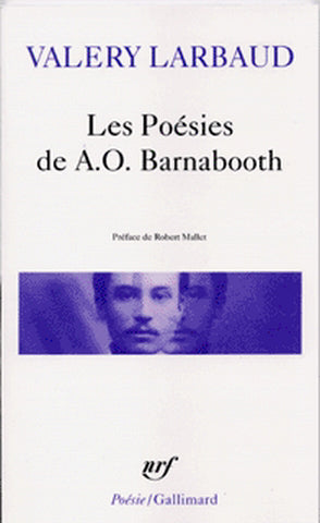 POÉSIES DE A.O.BARNABOOTH / POÉSIES DIVERSES