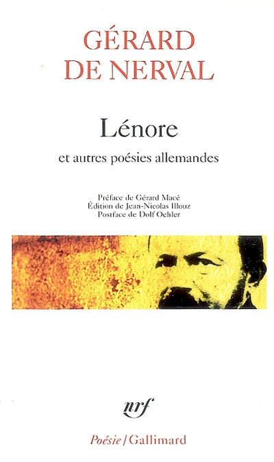 LENORE ET AUTRES POÉSIES ALLEMANDES