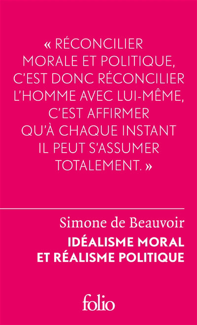 IDEALISME MORAL ET REALISME POLITIQUE