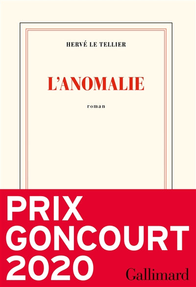 ANOMALIE (GONCOURT 2020)