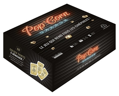 POP CORN GARAGE : LE JEU QUI REND FOUS LES CINÉPHILES (COFFRET)