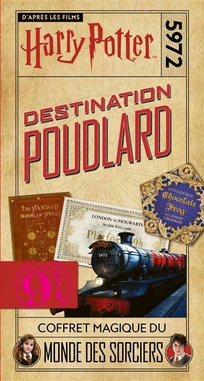 COFFRET MAGIQUE DU MONDE DES SORCIERS : DESTINATION POUDLARD