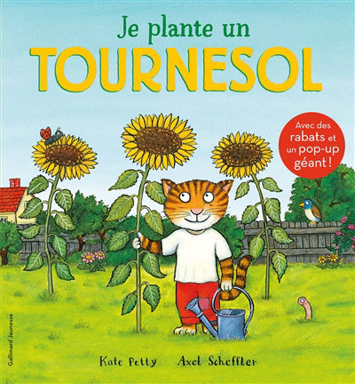 JE PLANTE UN TOURNESOL