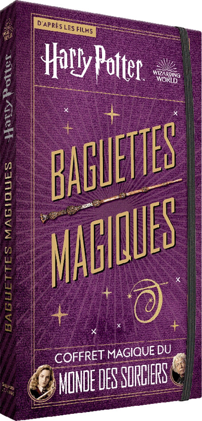 HARRY POTTER, COFFRET MAGIQUE DU MONDE DES SORCIERS 6 - BAGUETTES