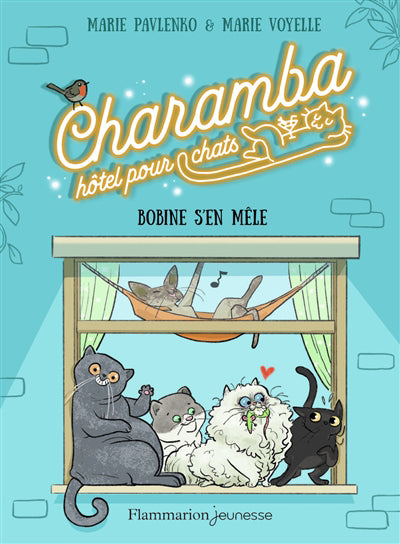 CHARAMBA, HOTEL POUR CHATS : BOBINE S'EN MELE