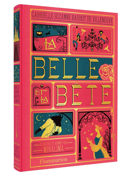 BELLE ET LA BÊTE - ILLUSTRÉ ET ANIMÉ PAR MINALIMA