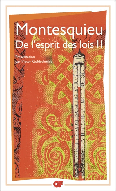 DE L'ESPRIT DES LOIS T02