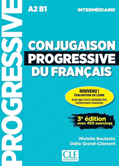 CONJUGAISON PROGRESSIVE DU FRANCAIS NIVEAU INTERMEDIAIRE + CD NOU