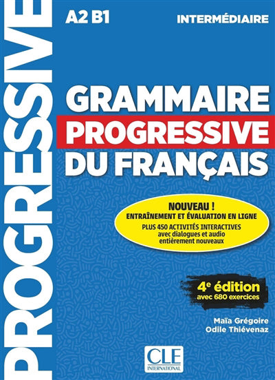 Grammaire progressive du français, A2-B1 intermédiaire