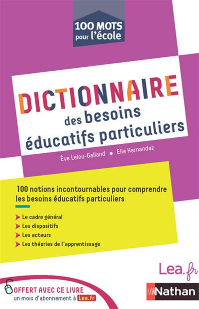 DICTIONNAIRE DES BESOINS EDUCATIFS PARTICULIERS