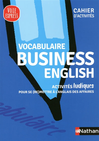 VOCABULAIRE D'ANGLAIS BUSINESS - 2020