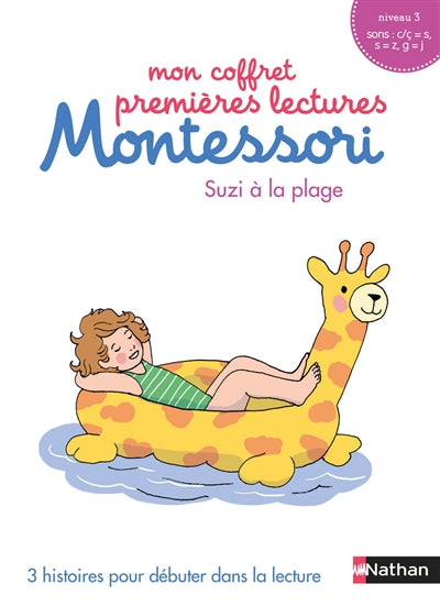 Suzie à la plage: Coffret de premières lectures Montessori