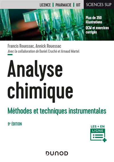 Analyse chimique 9e ed. - methodes et techniques instrumentales