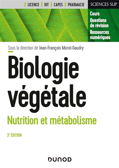 BIOLOGIE VÉGÉTALE